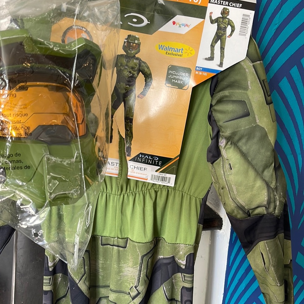 Boys Halo Master Chief custom 8-10 M